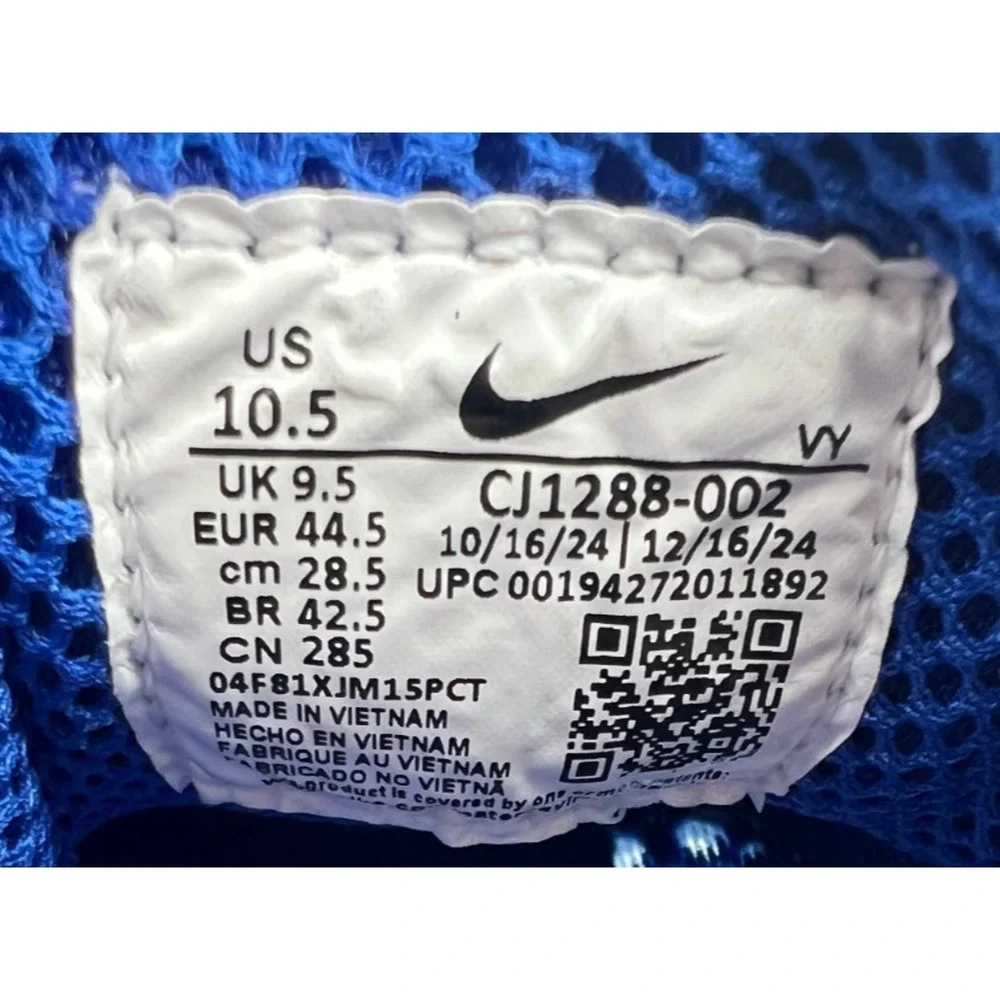 Nike Air Zoom Spiridon Cage 2 Varsity Royal (2020) Men's Size 10.5 CJ1288 002